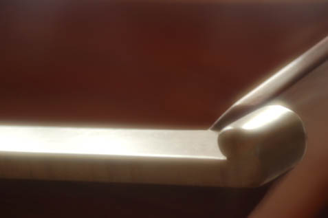tub rail detail